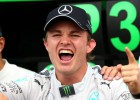 A Mercedes mostra força