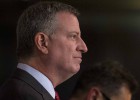 A crise com a polícia ameaça o futuro do prefeito de Nova York