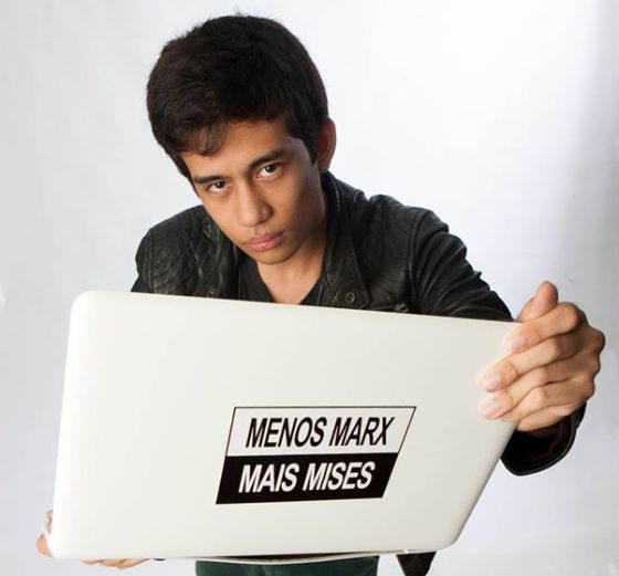 Kim Kataguiri, um dos líderes do MBL.