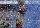 O Camp Nou se despede de Xavi