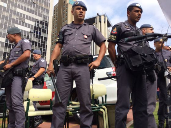 As imagens do que acontece quando estudantes protestam em São Paulo
