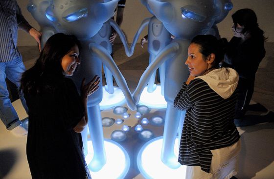 Oneness, a obra exposta em Brasília em 2011.