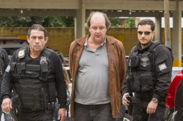 Jorge Zelada, ao ser preso em julho de 2015. Jorge Zelada, ao ser preso em julho de 2015.