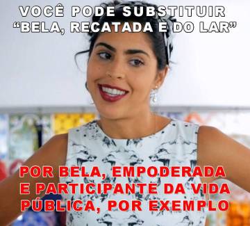 A fúria cômica das redes contra o “bela, recatada e ‘do lar’”