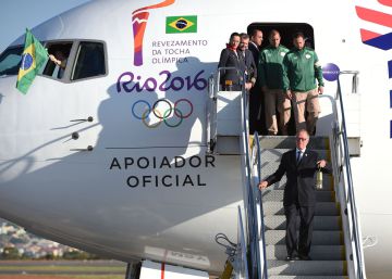 “O Brasil está pronto”, diz Dilma na chegada da chama olímpica