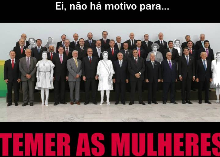#AgoraNãoSãoElas? O ministério masculino de Michel Temer #AgoraNãoSãoElas? O ministério masculino de Michel Temer