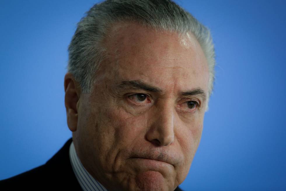 Michel Temer no último dia 02 em Brasília. 