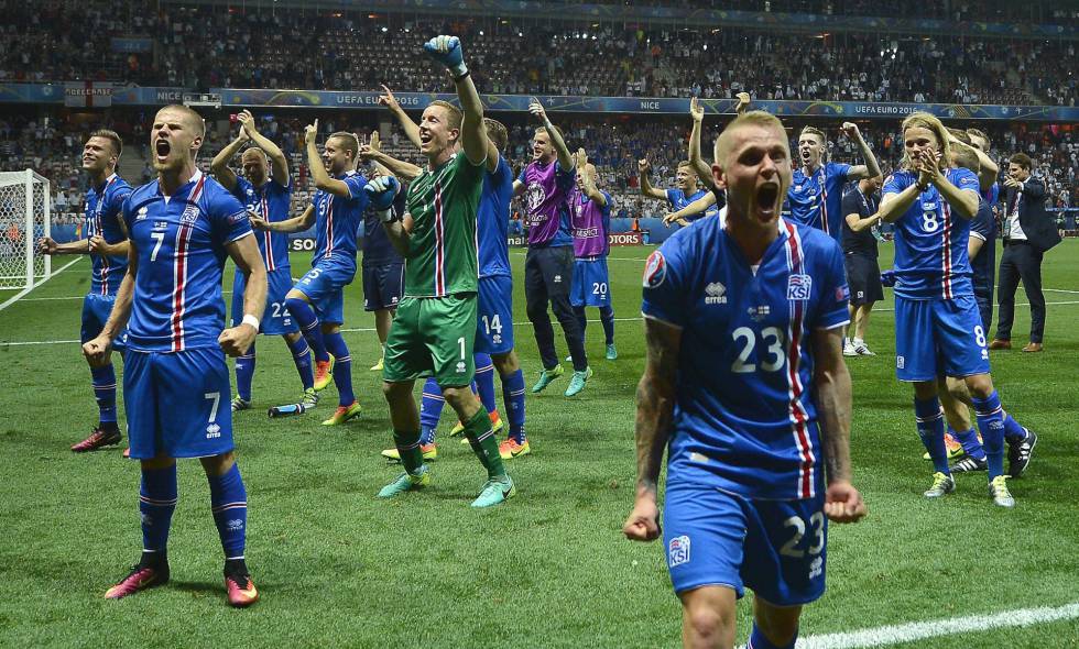 Islândia x Inglaterra Eurocopa