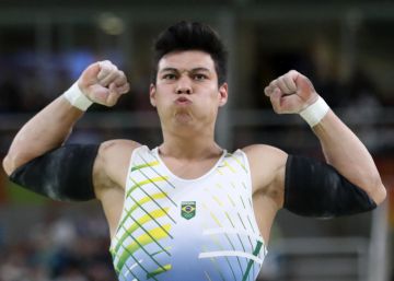 Sasaki é o ginasta brasileiro mais bem colocado da história numa Olimpíada