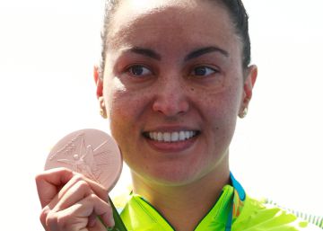 Poliana Okimoto, o bronze merecido após 20 anos nadando pelo Brasil