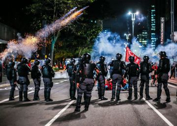 Fotógrafos relatam violência policial em protestos em São Paulo