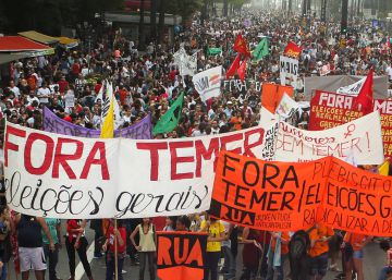 Milhares voltam a ocupar as ruas de São Paulo pelo “Fora, Temer” e PM detém três pessoas