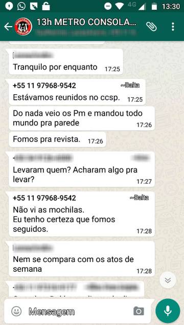 “Quero milhões de beijos por essa ação heroica”, disse o capitão