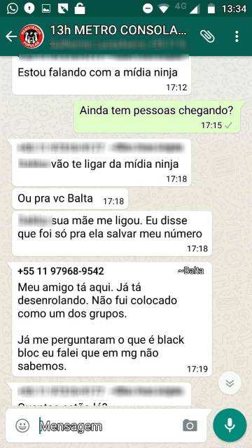 “Quero milhões de beijos por essa ação heroica”, disse o capitão