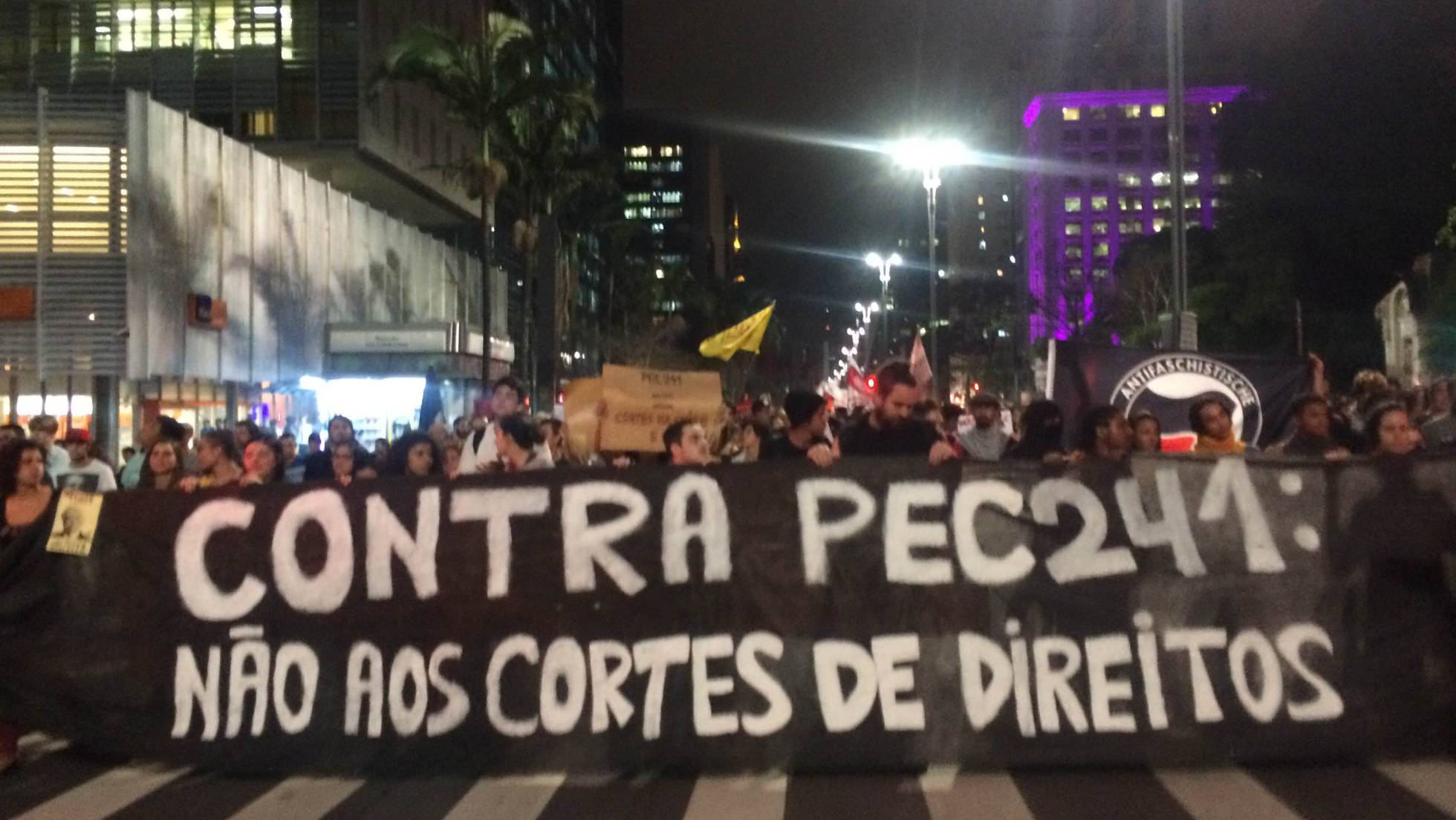 PEC 241 manifestação PEC 241 manifestação