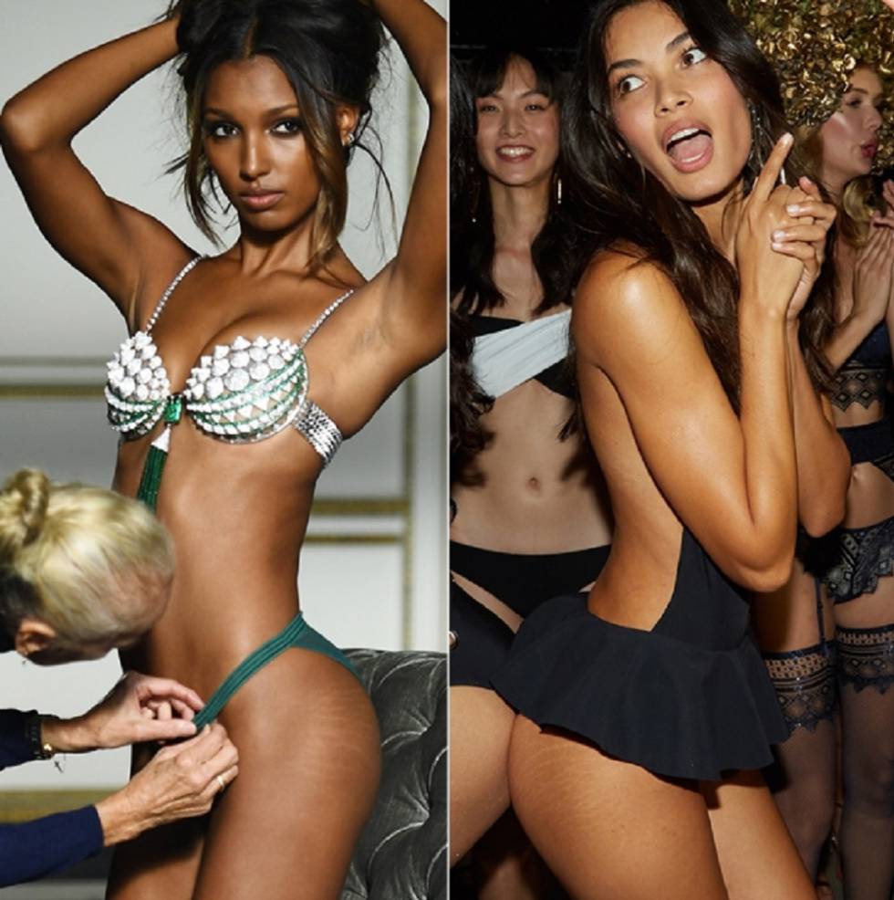 Uma modelo da Victoria’s Secret com estrias: algo está mudando?