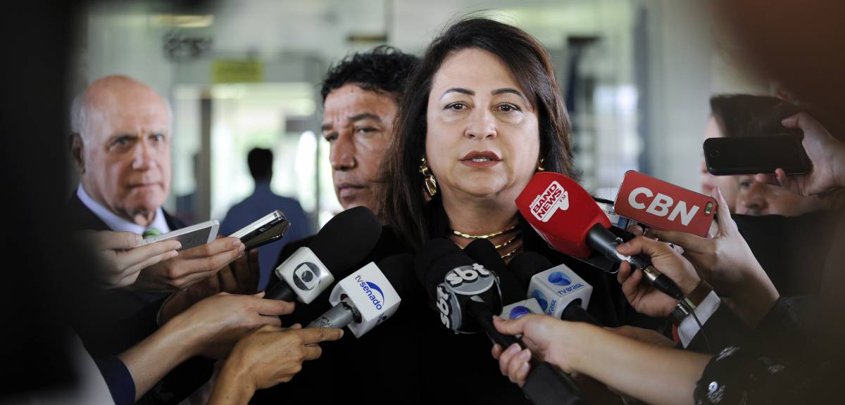 Katia Abreu, relatora da Comiss&atilde;o dos Supersal&aacute;rios.