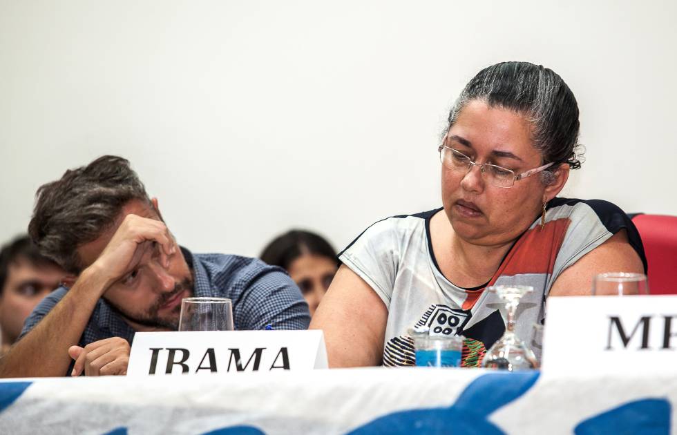Suely Araújo, presidente do IBAMA, e Hugo Loss, gerente do IBAMA em Altamira. Suely Araújo, presidente do IBAMA, e Hugo Loss, gerente do IBAMA em Altamira.
