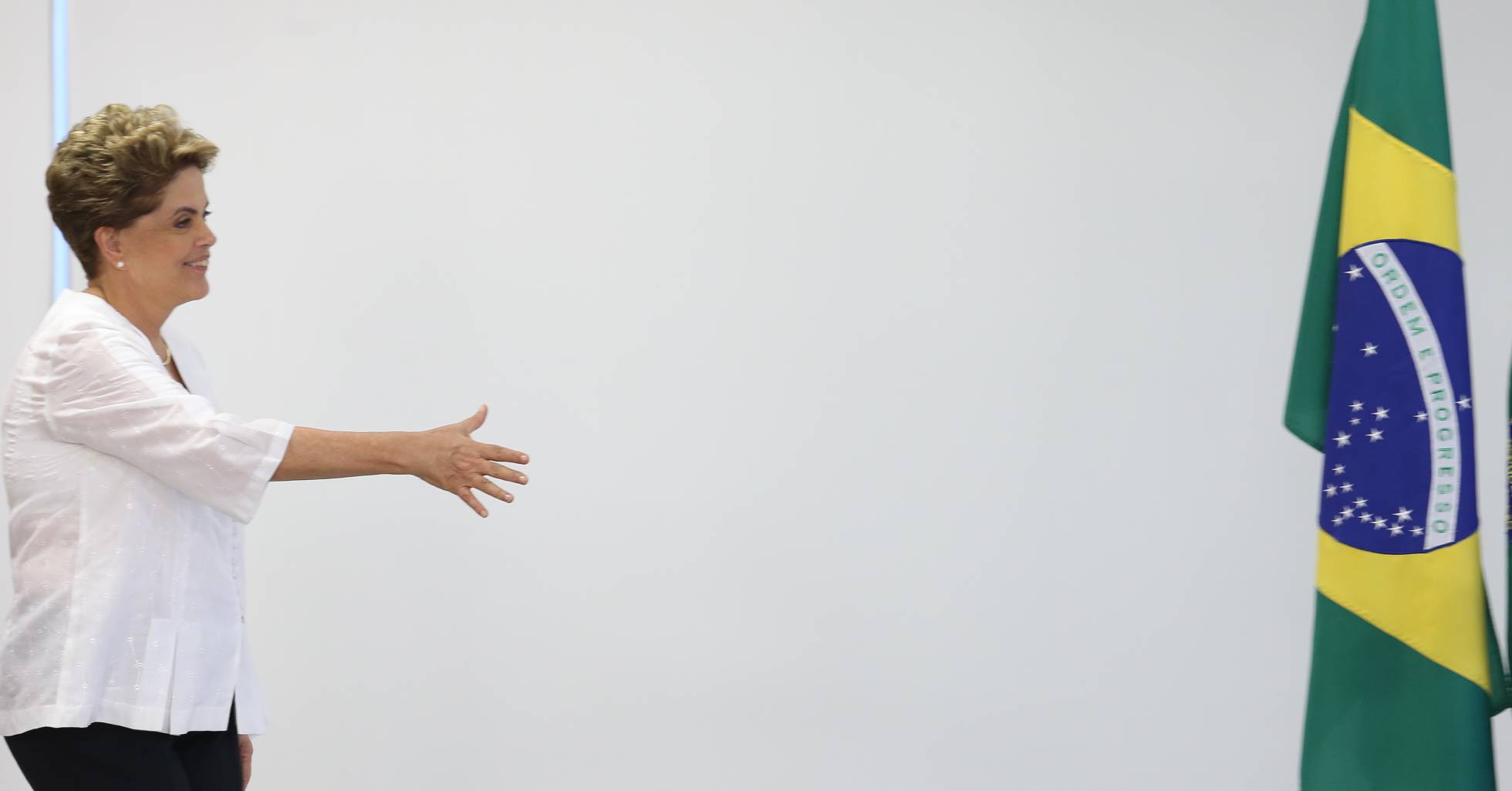 A ex-presidenta em um encontro em abril deste ano. A ex-presidenta em um encontro em abril deste ano.