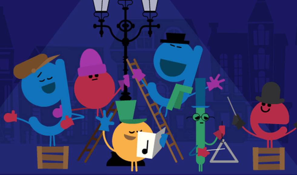 Google deseja boas festas com um ‘doodle’
