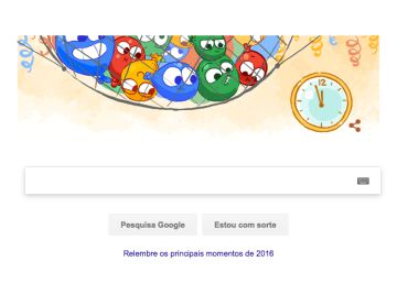 Ano Novo 2017: Google começa a contagem regressiva