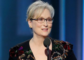 Meryl Streep comove no Globo de Ouro e ataca Trump
