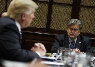 Os homens por trás da ideologia trumpista se impõem na Casa Branca