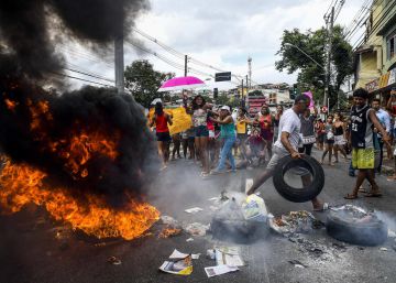 Manifestantes confrontam paralisação e pedem volta de PMs às ruas do Espírito Santo