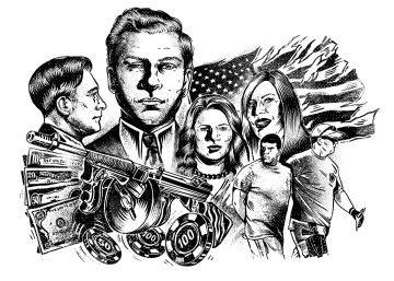 As cinco famílias da máfia ítalo-americana