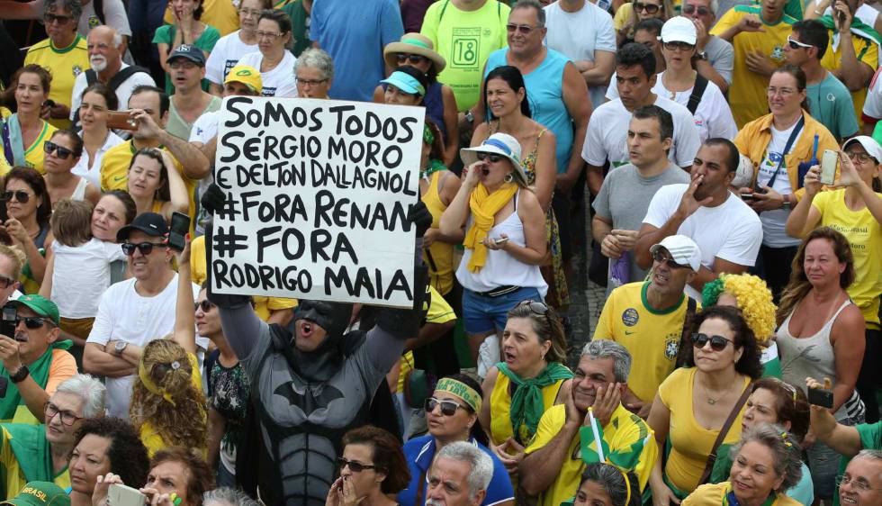 Protesto no Rio em dezembro passado.