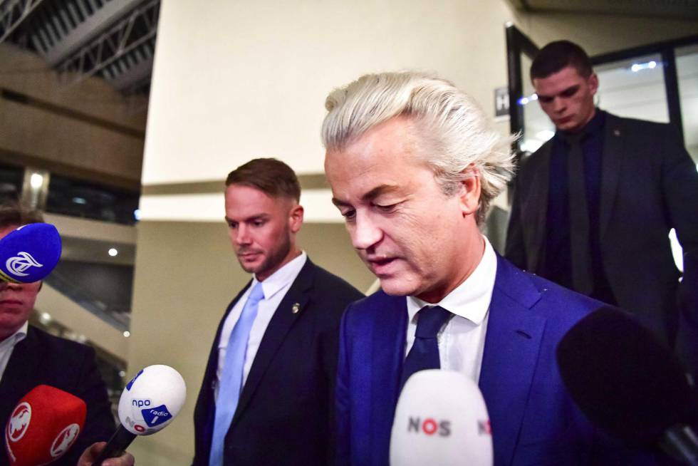 Geert Wilders, ao comentar a derrota nas urnas.