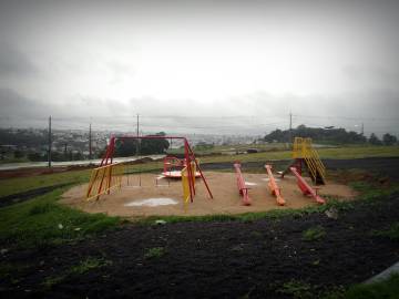 Futuro Parque Medellín está em obras e deve ser inaugurado até o fim do ano.