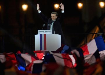 Emmanuel Macron vence as eleições presidenciais na França Emmanuel Macron vence as eleições presidenciais na França