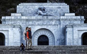 O Vale dos Caídos em San Lorenzo do Escorial.