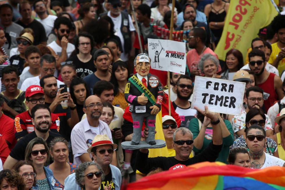 Manifestação no Rio de Janeiro