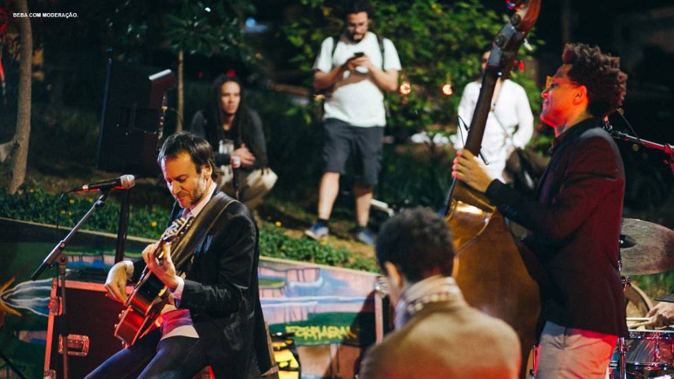 Jazz íntimo nas ruas de São Paulo