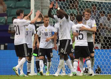 Alemanha vence o México por 4 x 1 e está na final da Copa das Confederações Alemanha vence o México por 4 x 1 e está na final da Copa das Confederações