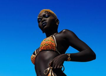 A modelo negra que incentiva sentir orgulho da pele escura A modelo negra que incentiva sentir orgulho da pele escura