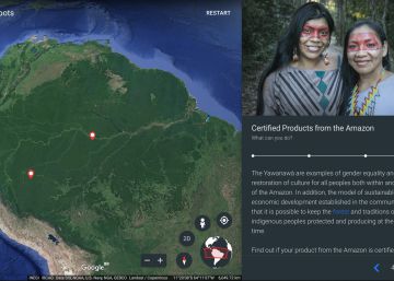 O Google Earth mapeia a Amazônia O Google Earth mapeia a Amazônia