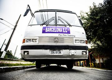 A rotina nada glamorosa do Barcelona brasileiro