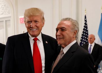 Após jantar com Trump, Temer cobra “solução democrática” para a Venezuela Após jantar com Trump, Temer cobra “solução democrática” para a Venezuela