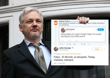 Assange leva a sério piada de site satírico sobre seu apoio ao referendo da Catalunha
