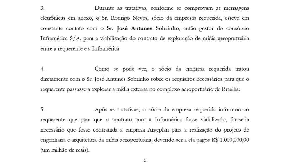 Em petição, Alúmi Publicidades destaca