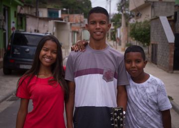 Tres pequeños Mozarts en la calle Esperanza