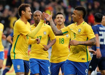 Brasil vence o Japão no primeiro amistoso de preparação para a Copa