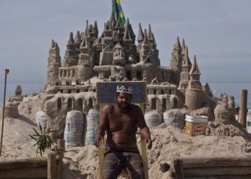A filosofia do homem que mora em um castelo de areia no Rio de Janeiro “Eu tento não me apegar a nada”