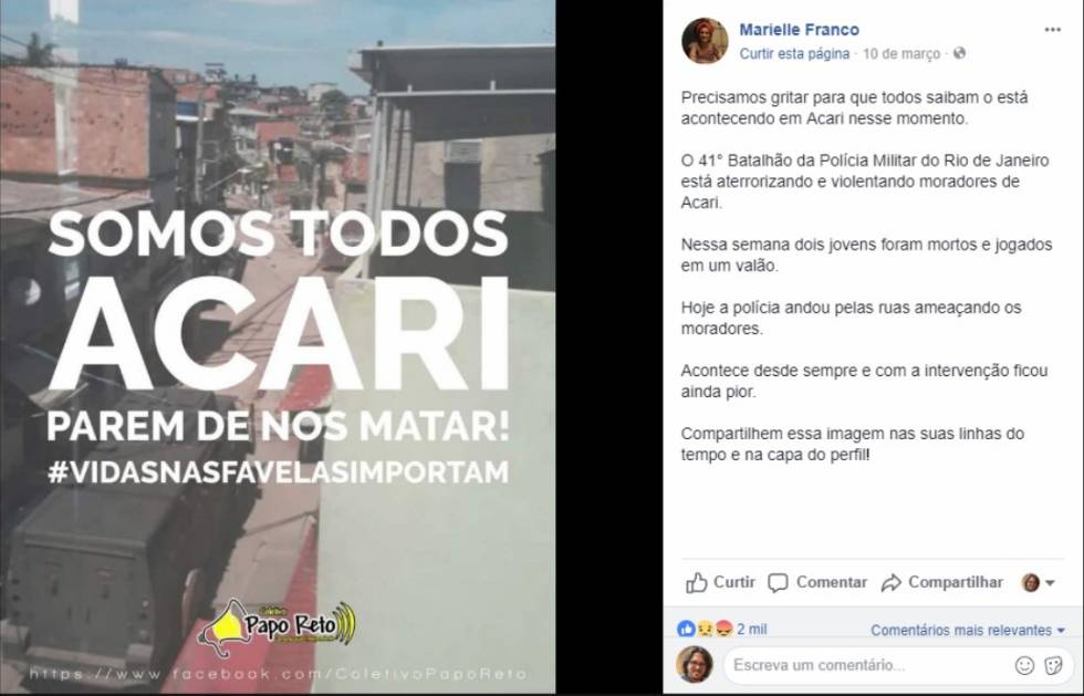 Ameaças aterrorizam moradores e ativistas que denunciam violência policial em Acari
