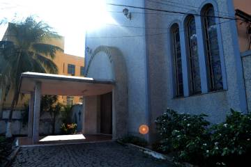 Fachada da Igreja Nossa Senhora dos Navegantes.