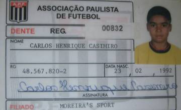 Carteirinha do Moreira's, primeiro clube