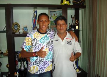 Neymar adolescente